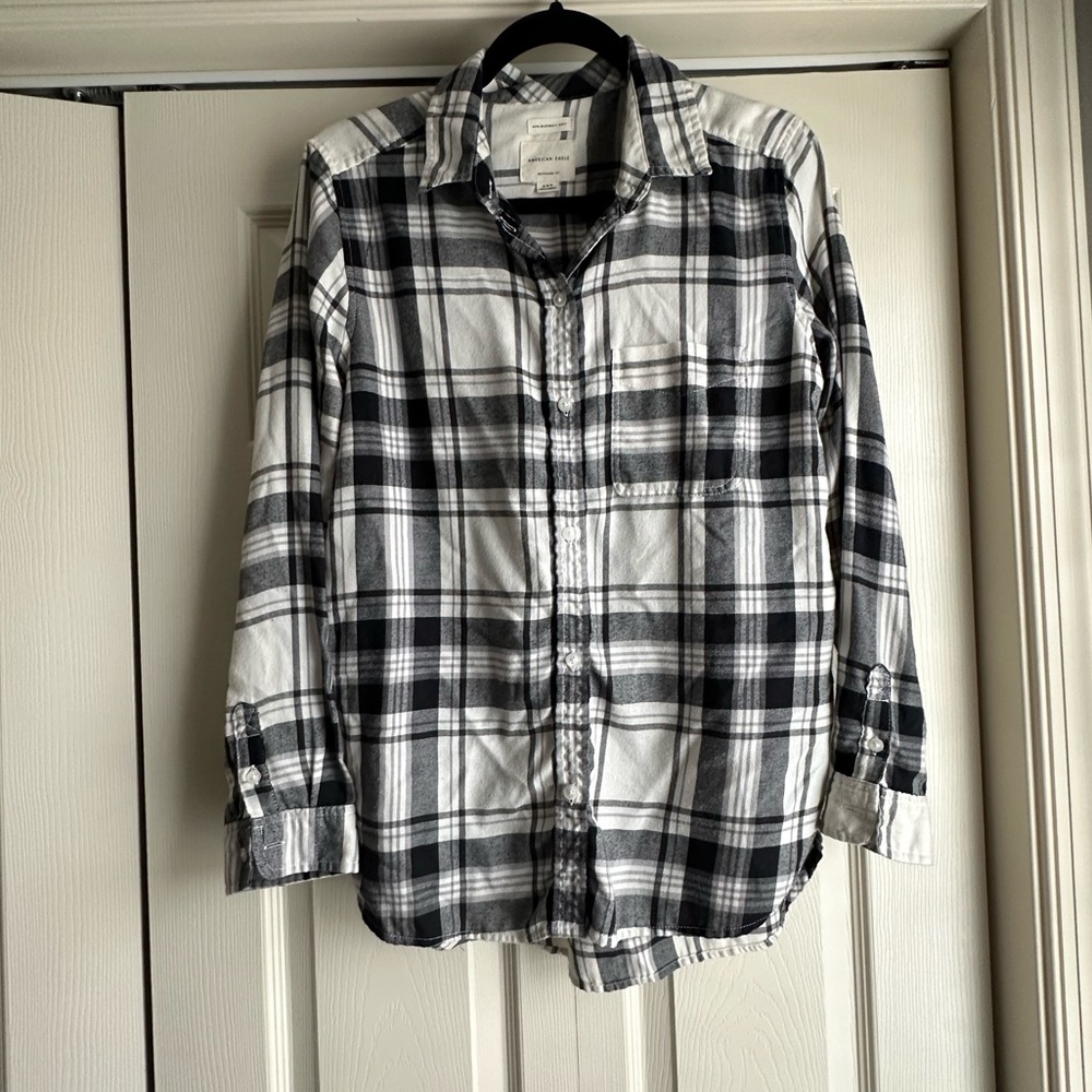 American Eagle Ahh-mazingly Soft Boyfriend Fit bottom up